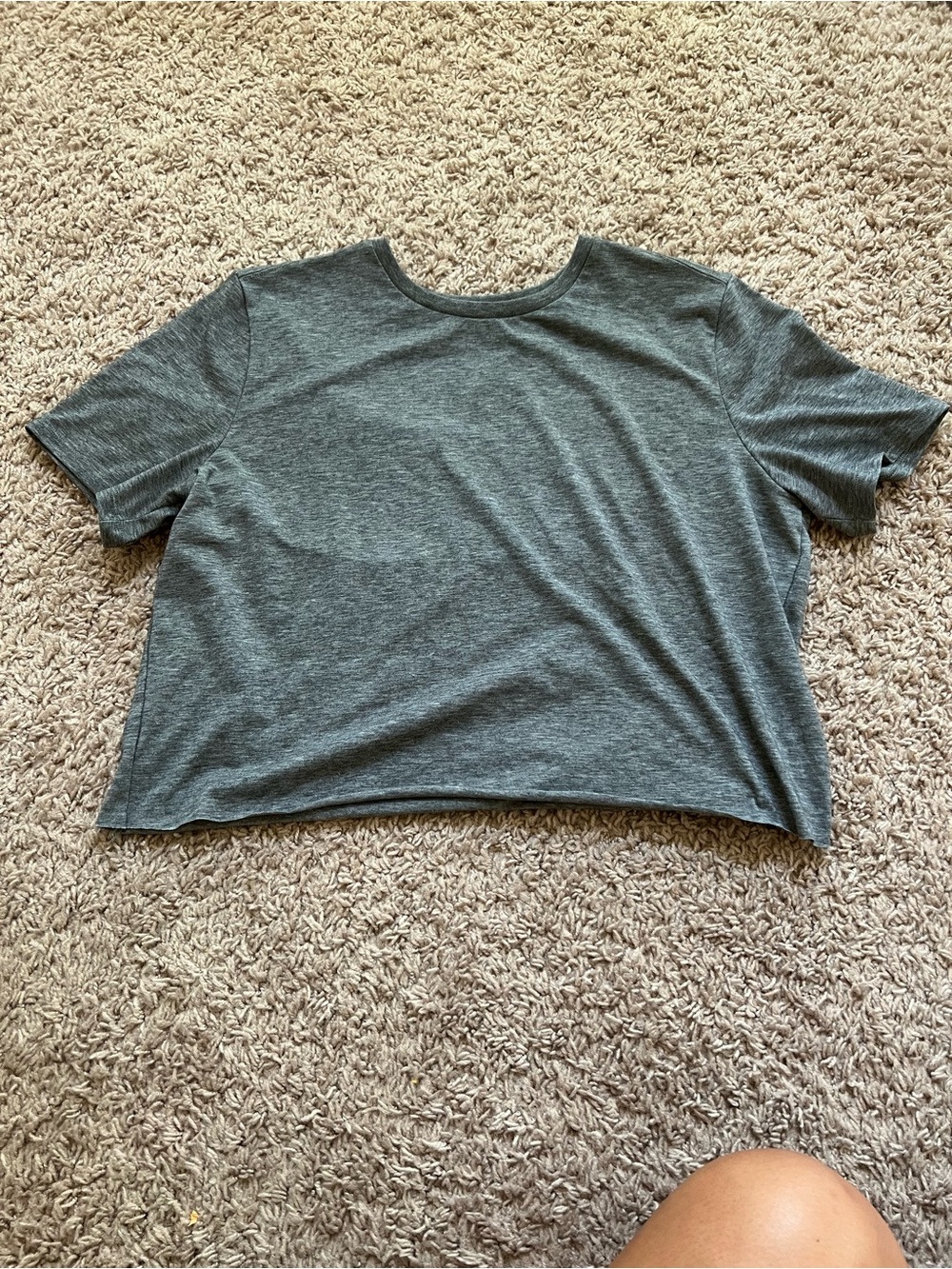Outdoor voices cropped shirt